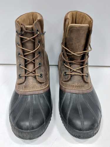 Sorel Waterproof Brown Duck Boots Men's Size 14