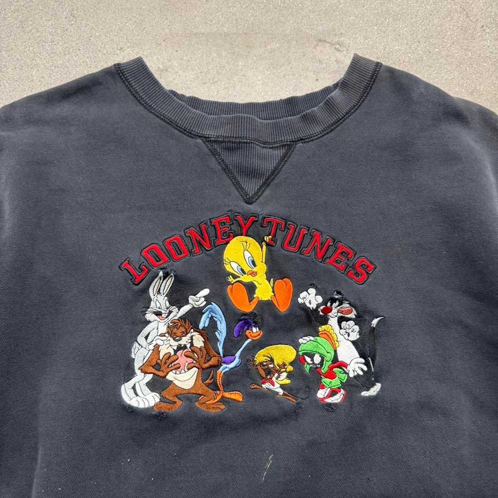 Vintage Vintage Looney Tunes Embroidered Crewneck - image 3