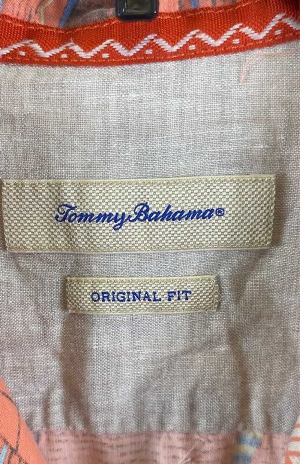 Tommy Bahama Mens Orange Printed Short Sleeve But… - image 3
