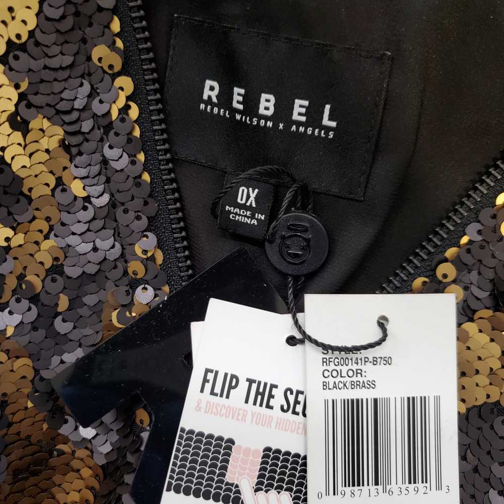 Rebel Wilson x Angels Zip Up Sequin Jacket NWT Si… - image 3