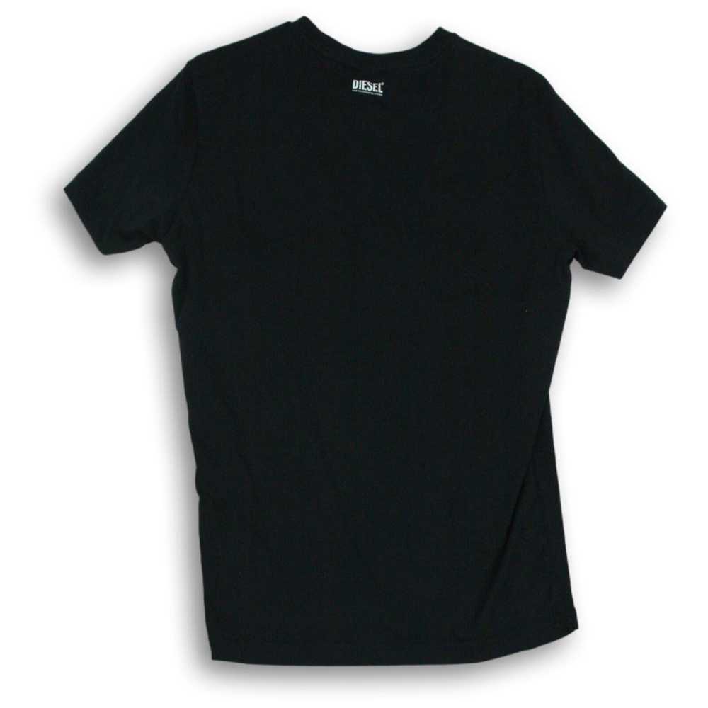 Diesel Mens Black Graphic Shirt Size M - image 2