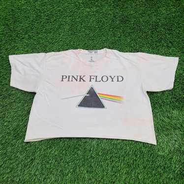 Pink Floyd Pink-Floyd Crop-Top Shirt Womens XL 23… - image 1