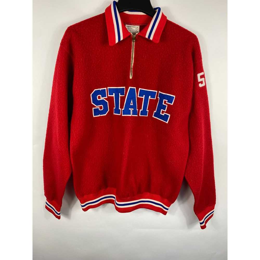 Champion Vintage 1960s Champion State Quarter Zip… - image 1