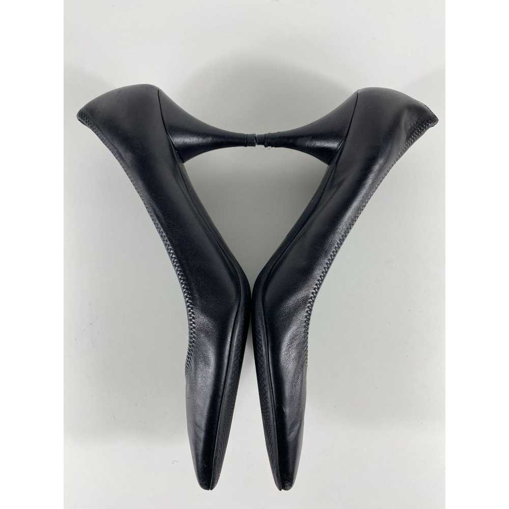 Prada Prada Leather Pumps Heels Slip On Black Siz… - image 5