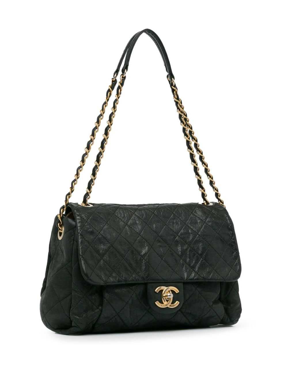 CHANEL Pre-Owned 2011 Large Aged Calfskin Chic Qu… - image 3