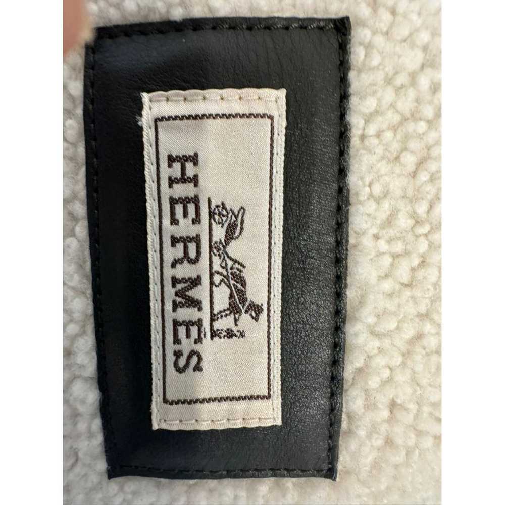 Hermès Leather jacket - image 6