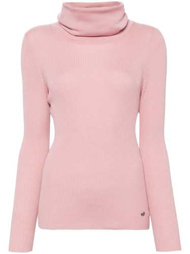 CHANEL Pre-Owned 2000s roll-neck knitted jumper - 