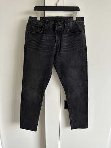 Tom Ford Washed Black Stretch Denim Jeans - image 1