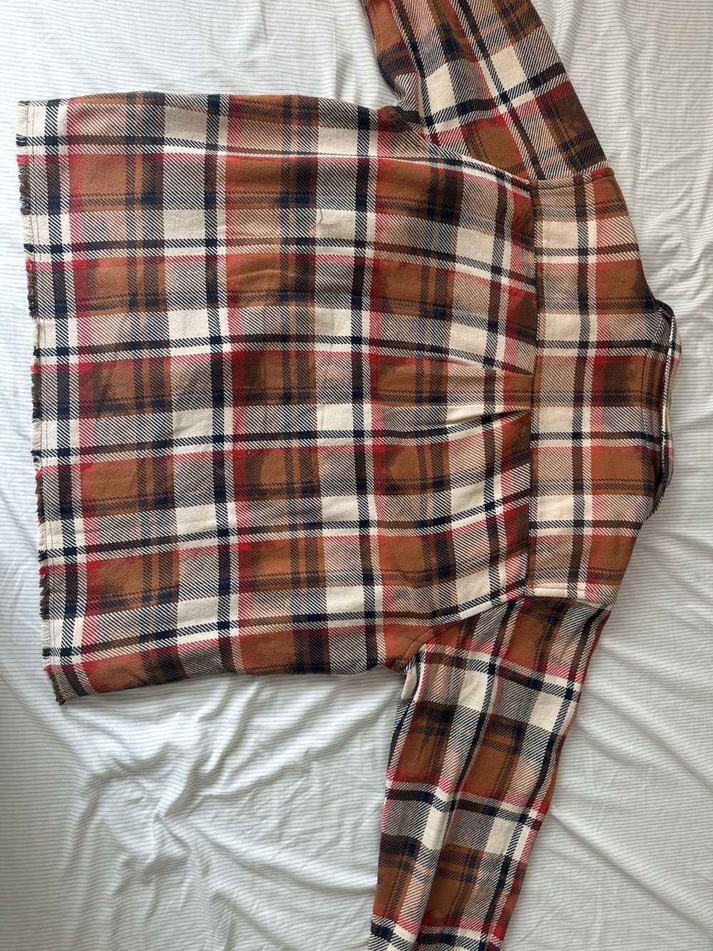 Bape Bape Plaid Sweatshirt Sz M - image 2