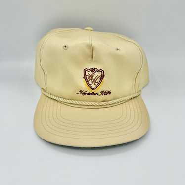 Vintage Vintage Meridian Hills Country Club Hat Tr