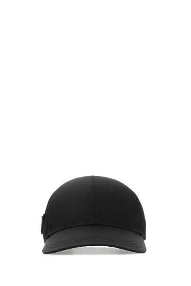 Prada Black Nylon Baseball Cap