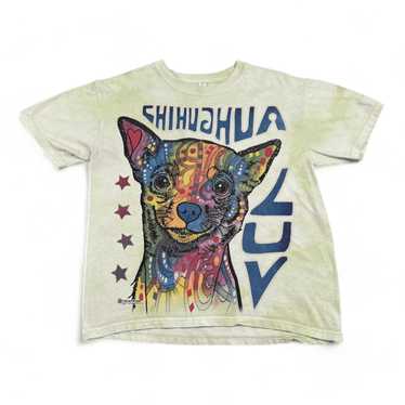 The Mountain Chihuahua Luv Dog Shirt Green Dean R… - image 1