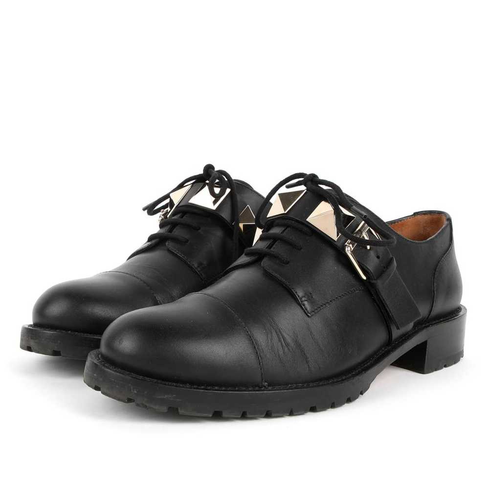 Valentino Garavani Rockstud leather lace ups - image 2