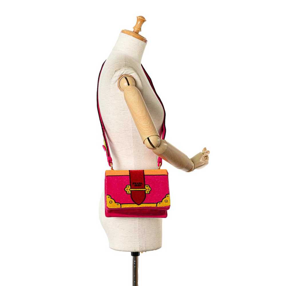 Prada Cahier velvet crossbody bag - image 7
