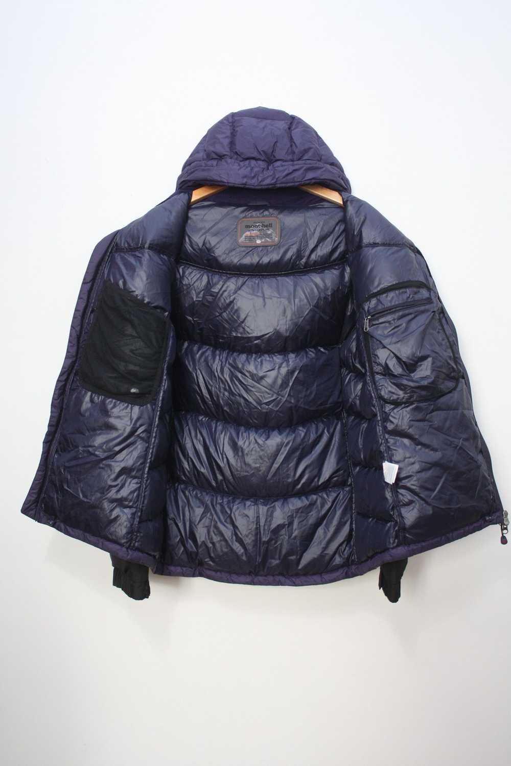 Montbell Montbell Dark Purple Puffer Down Jacket … - image 4