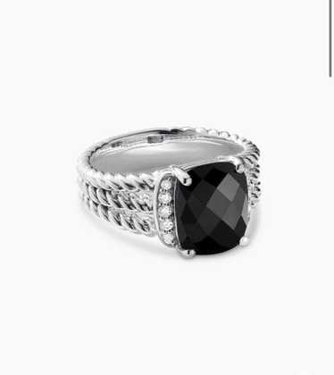 David Yurman David Yurman Black Petite Wheaton Rin