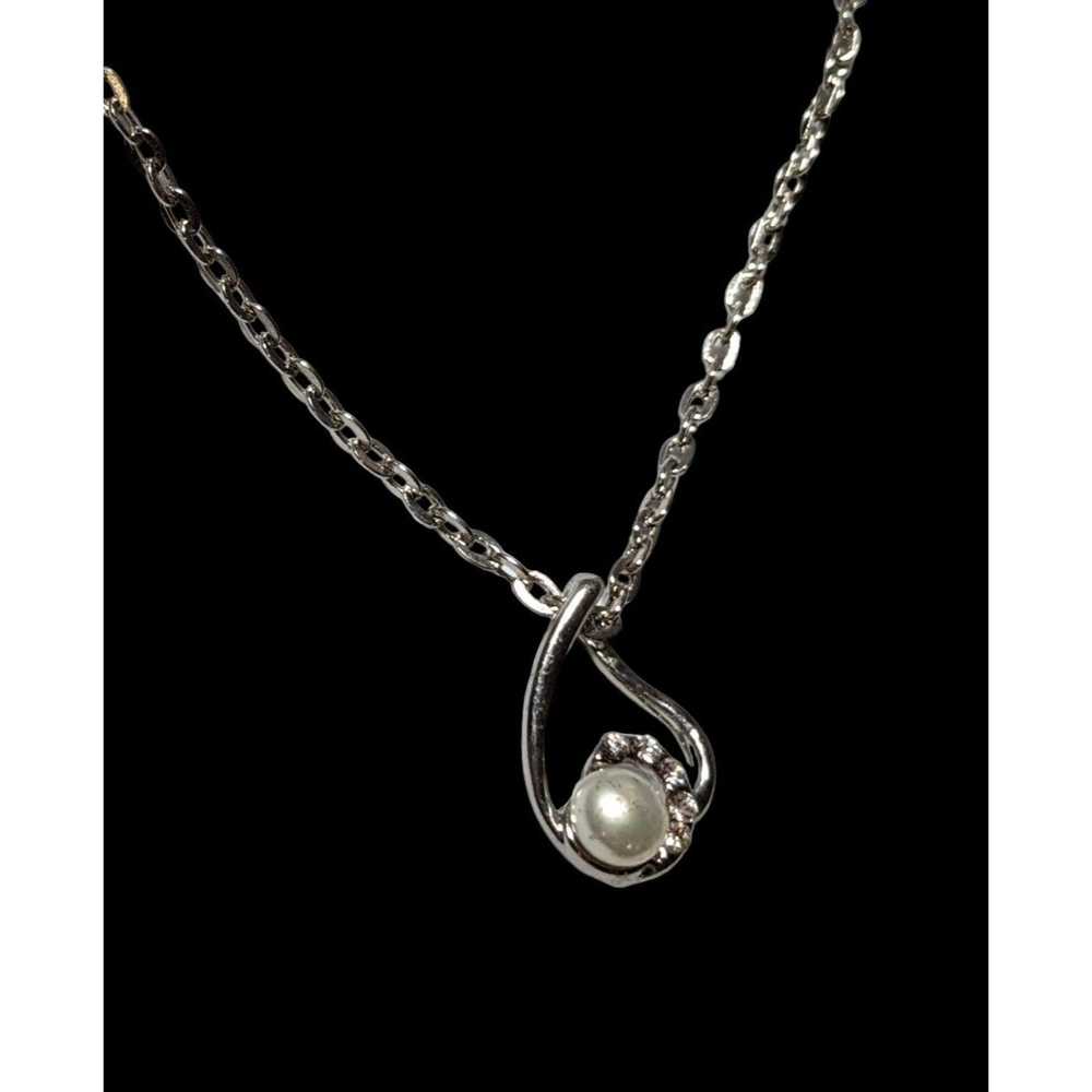 Other Elegant Pearl Bridal Neckalce - image 3