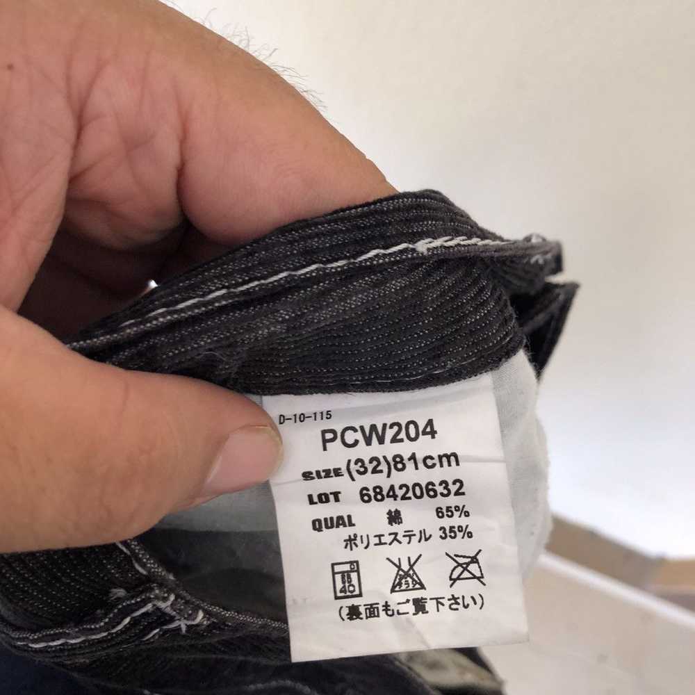 Japanese Brand CORDUROY PANT CRACK WASH BOBSON - image 10