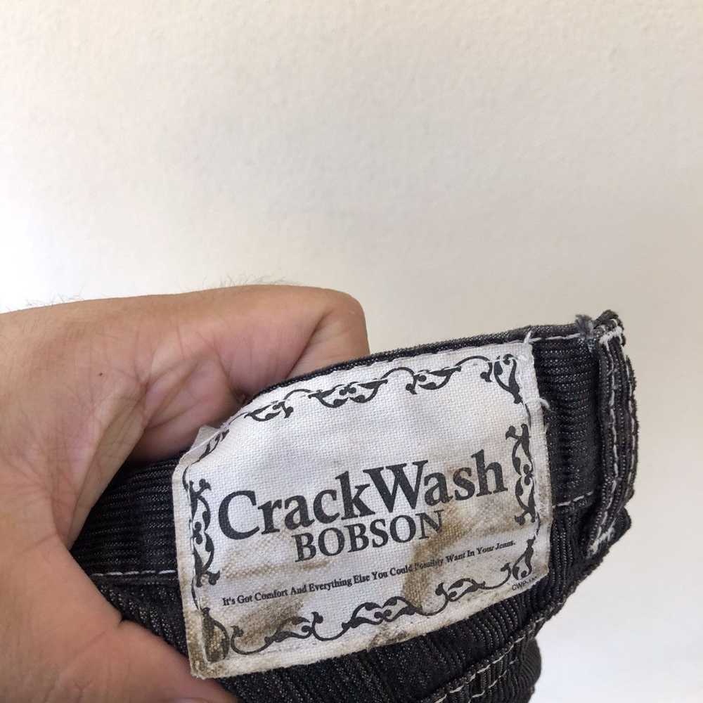 Japanese Brand CORDUROY PANT CRACK WASH BOBSON - image 9