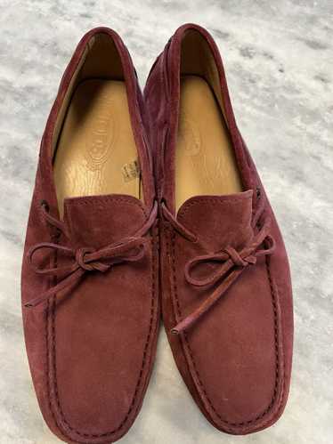 Tod's Tod's suede driving loafers