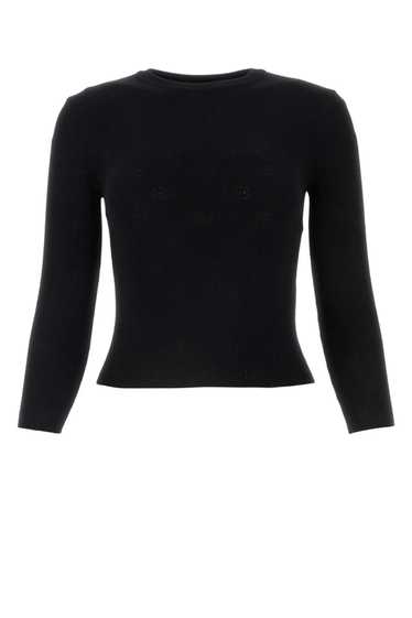 Balenciaga Black Wool Blend Sweater