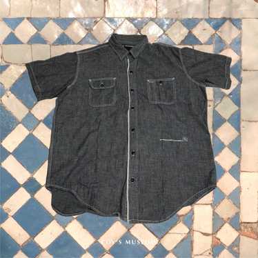 WASHED DENIM SHIRT LS | 服と工藝 SWITCH｜福島県福島市の