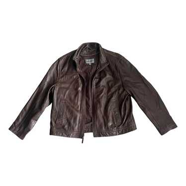 Johnston And Murphy Leather coat