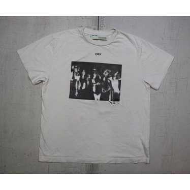 【美品】OFF-WHITE グラフィックTシャツ ブラック 2013 Off-white main label 2013 - Gem
