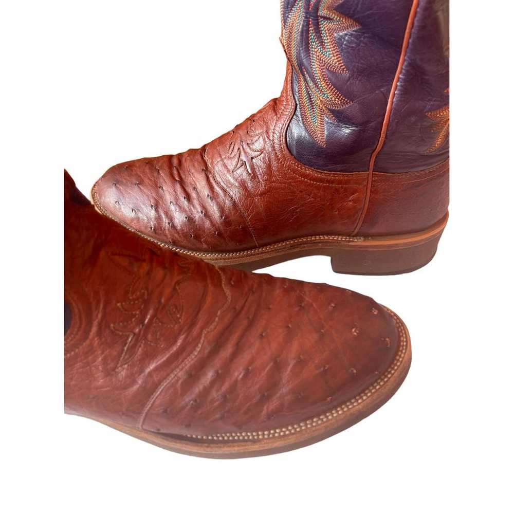 Lucchese Ostrich boots - image 8