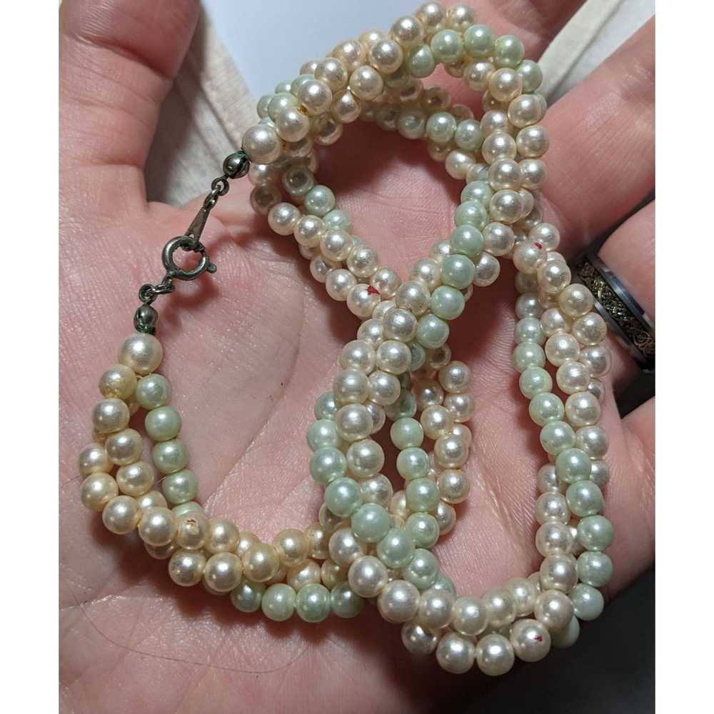 Other Twisted Pastel Pearl Necklace - image 7