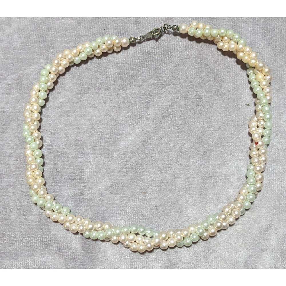 Other Twisted Pastel Pearl Necklace - image 8