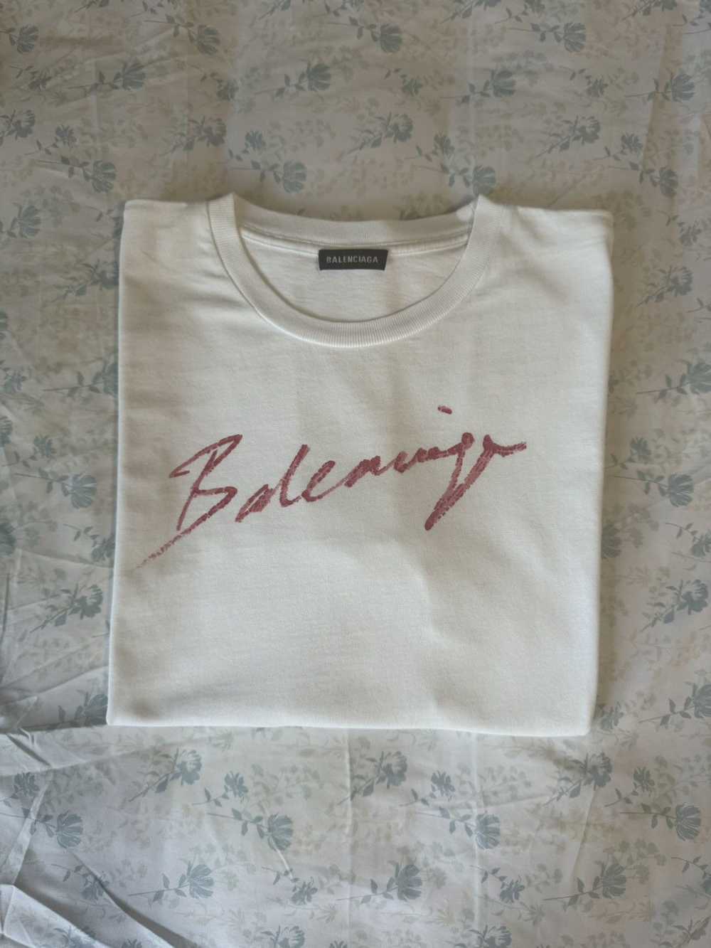 Balenciaga Balenciaga Script Logo T shirt - image 1