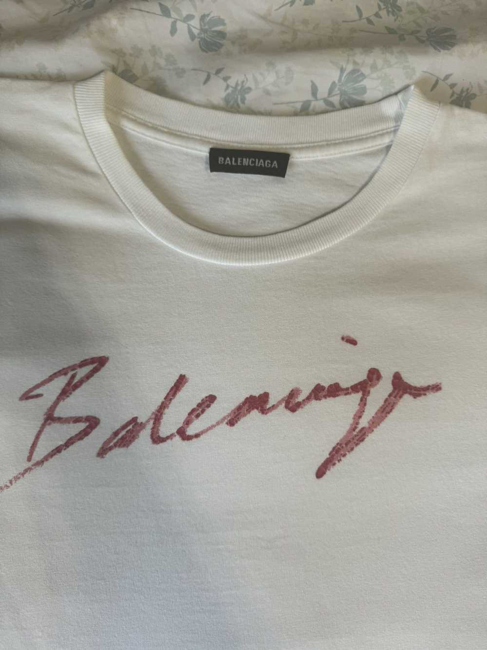 Balenciaga Balenciaga Script Logo T shirt - image 3
