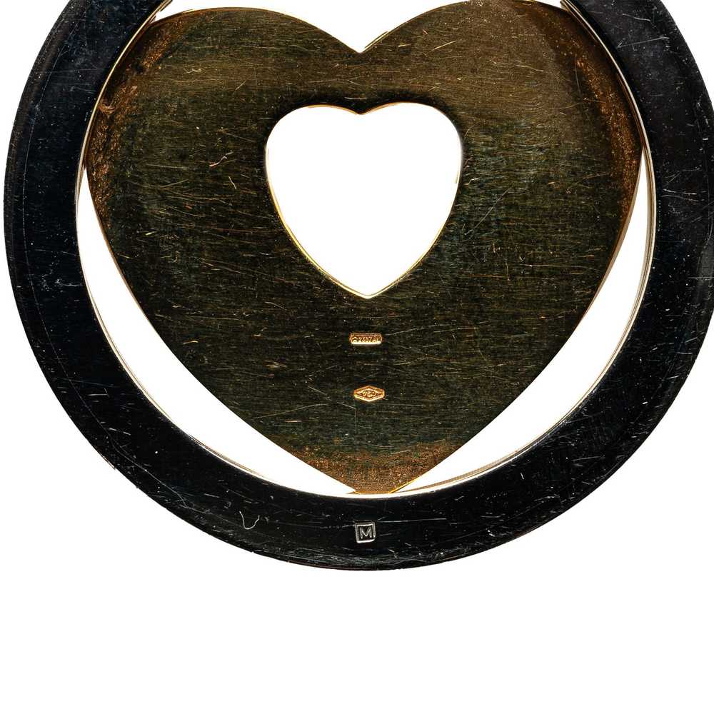 Bvlgari Bvlgari 18K Tondo Heart Pendant Necklace - image 2