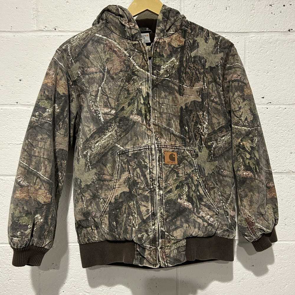 Carhartt Carhartt Hooded Realtree Camo Jacket Qui… - image 1