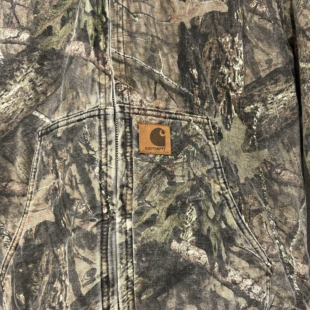 Carhartt Carhartt Hooded Realtree Camo Jacket Qui… - image 3