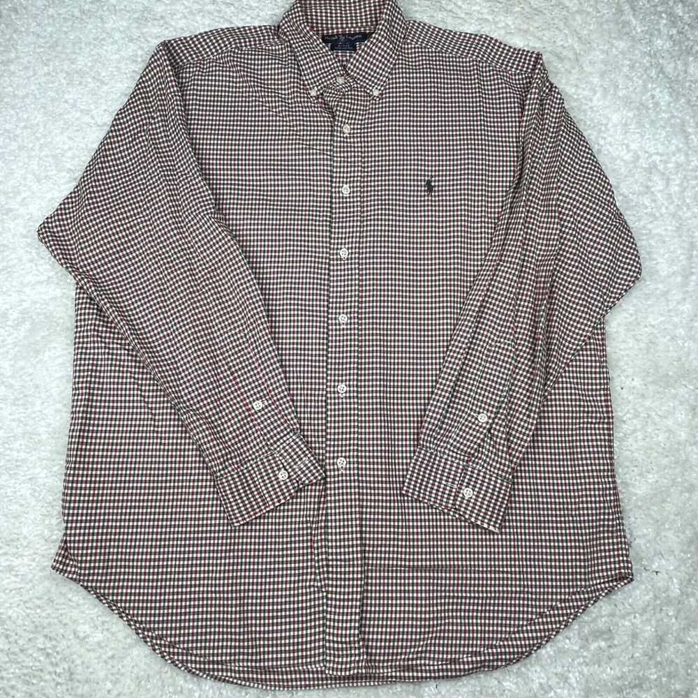 Ralph Lauren Ralph Lauren Shirt Men XL Blake Red … - image 1