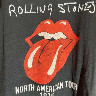 Designer Rolling Stones xlarge black graphic vint… - image 1