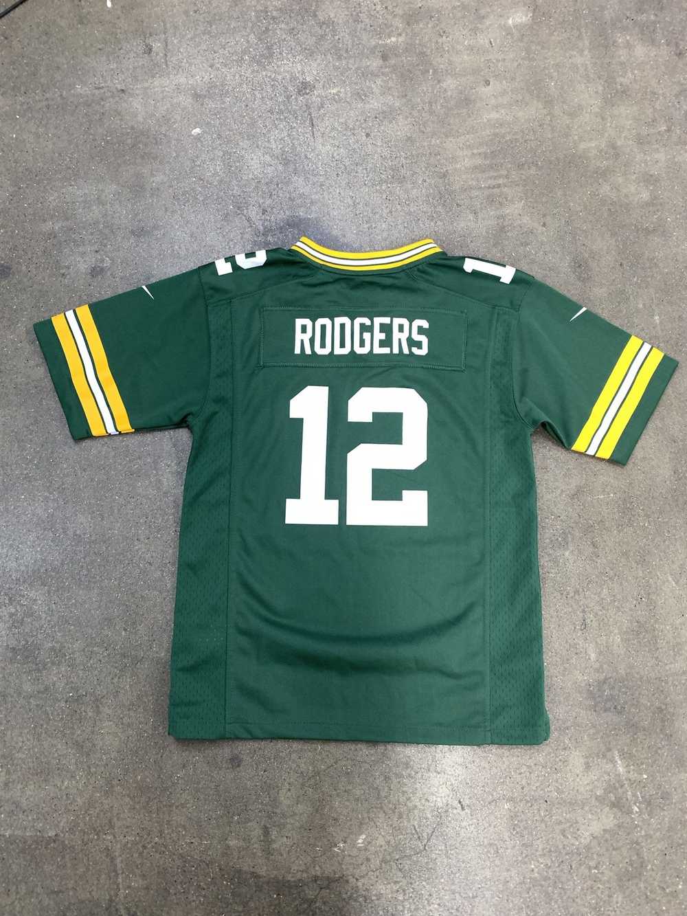 NFL × Vintage Nike Aaron Rodgers #12 Jersey Green… - image 2