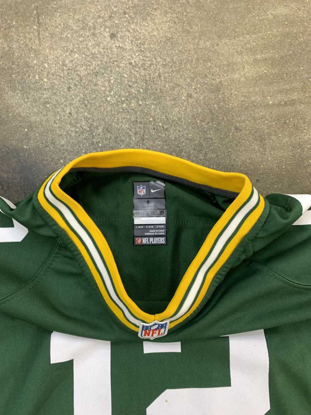 NFL × Vintage Nike Aaron Rodgers #12 Jersey Green… - image 3