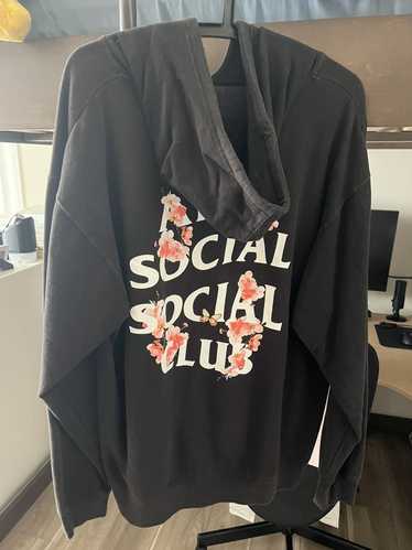 Anti Social Social Club ASSC black floral graphic 