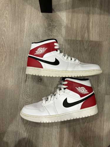 Jordan Brand × Nike Air Jordan 1 mid white Chicago
