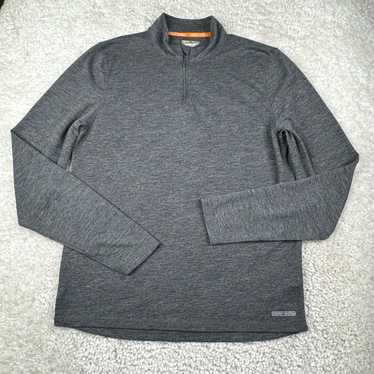 Blend Omni Wool Sweater Mens XL Gray Pullover Shir