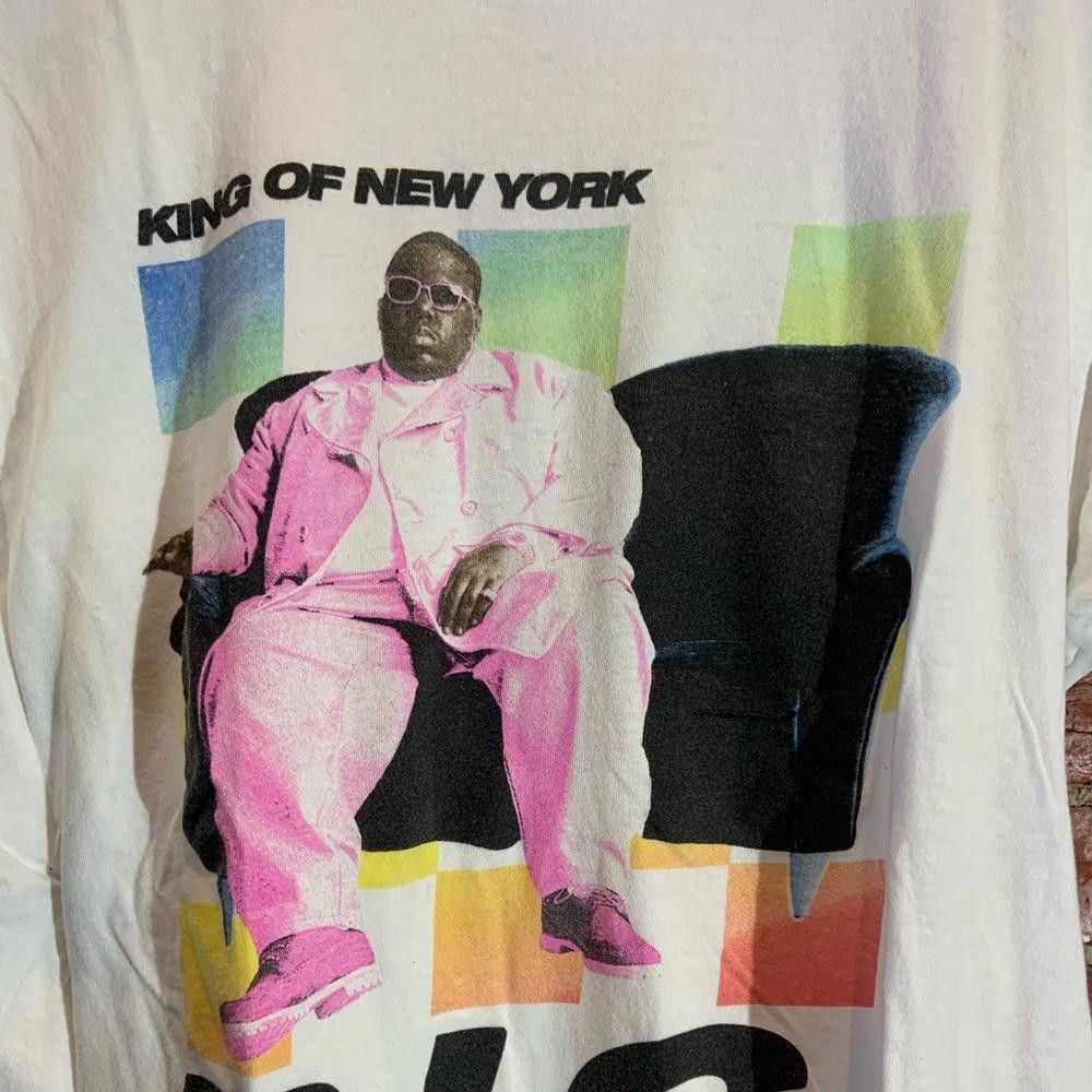 Designer Biggie smalls white Xlarge graphic vinta… - image 1