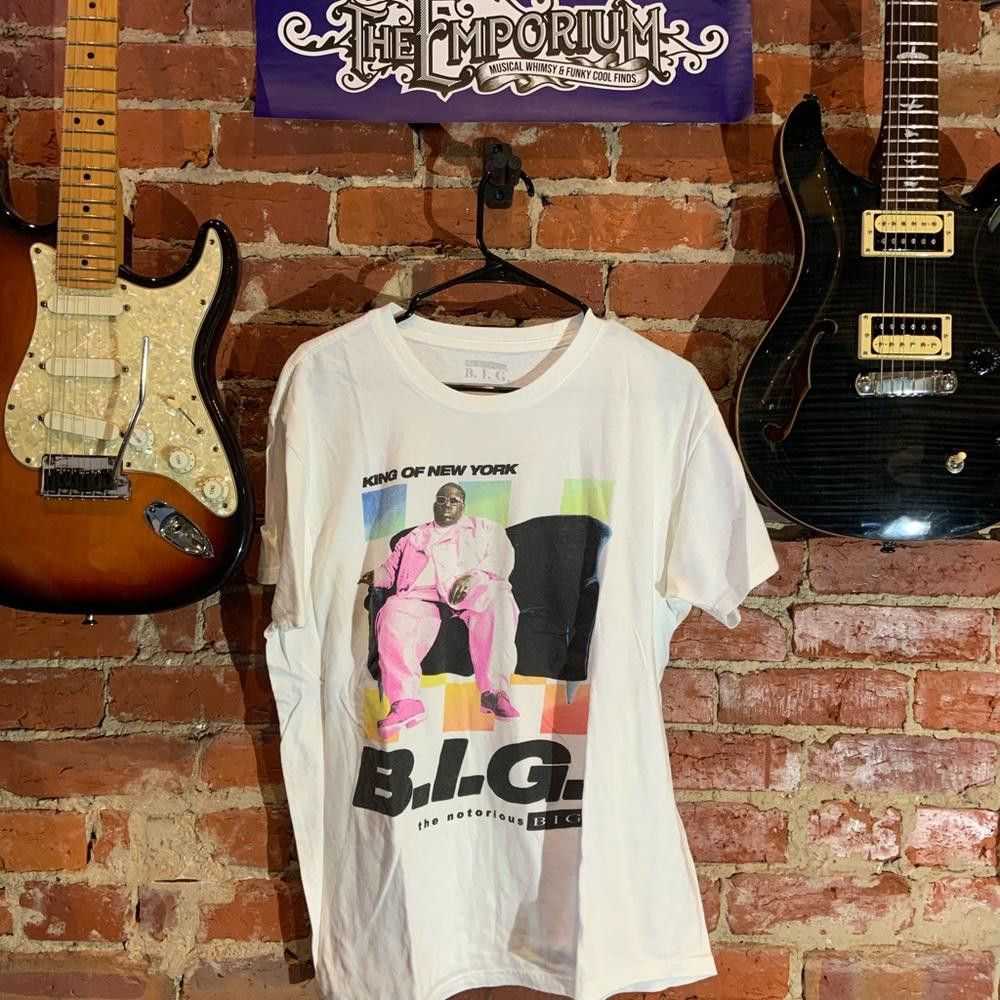 Designer Biggie smalls white Xlarge graphic vinta… - image 2