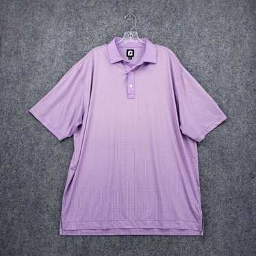 Footjoy FJ FootJoy Golf Polo Shirt Mens XL Purple 