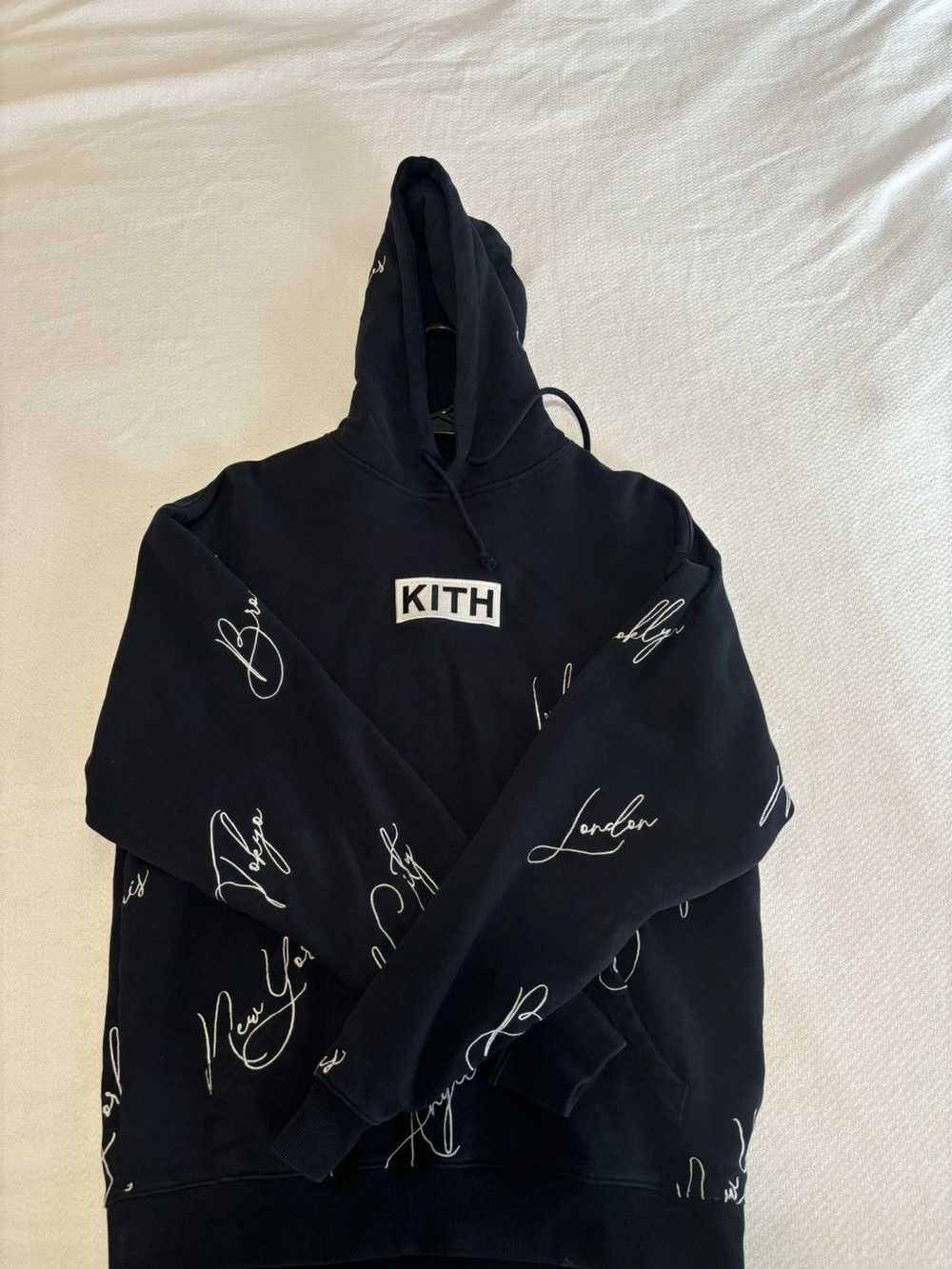 Kith Kith City Script Box Logo Hoodie