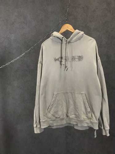 Ksubi Ksubi Japanese center logo oversized hoodie