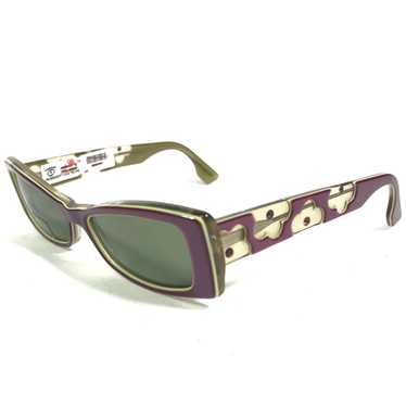 Vintage Lafont Sunglasses POPPY 983 Green Purple W