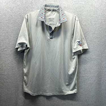 Vintage Swannies Polo Shirt Adult Medium Gray Golf